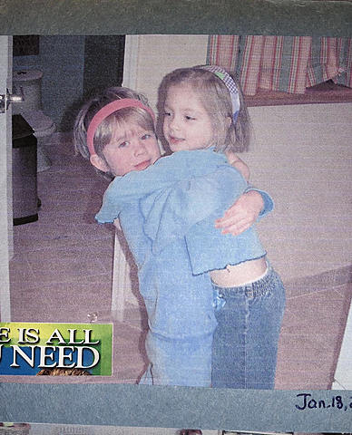 My first Friend, Claire!