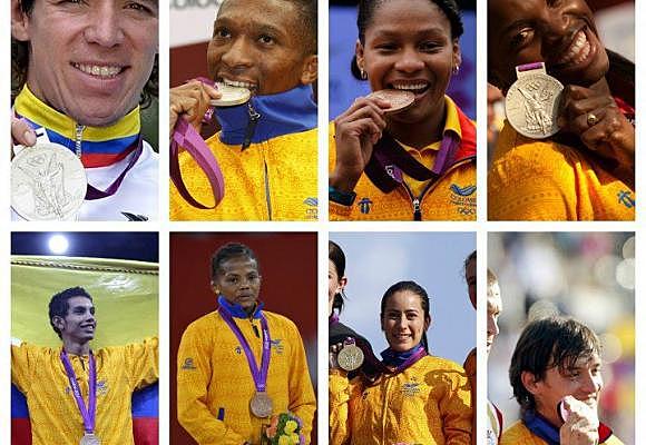 Colombia obtiene 8 medallas en los Juegos Olímpicos