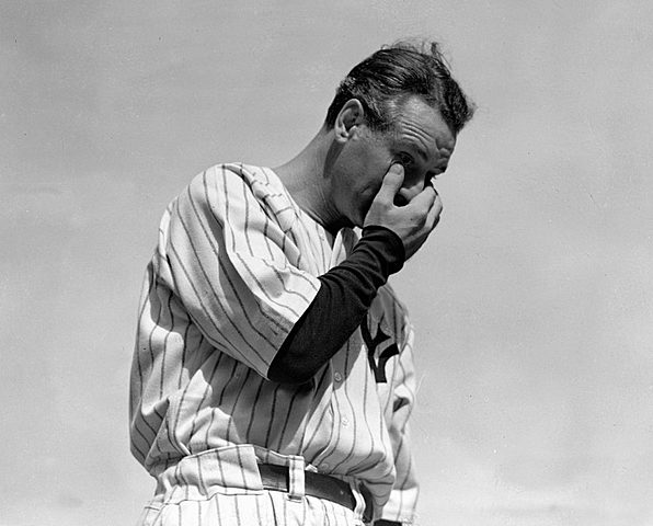 Lou Gehrig's gave his speech