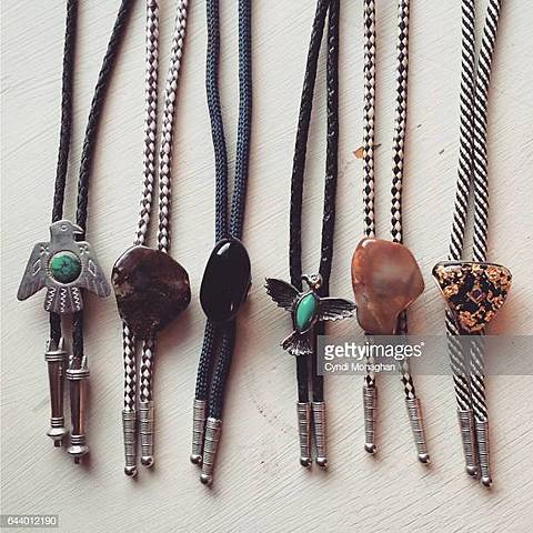 Bolo tie became very popular