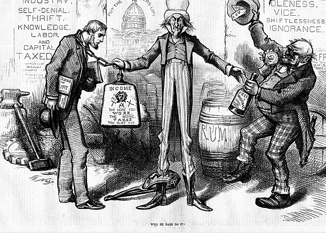 Whisky tax was passed by the government