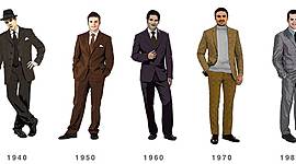 Timeline: Menswear History 1940s to 1990s
