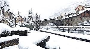 El primer contacte amb la neu.