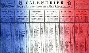 Republican calendar adopted