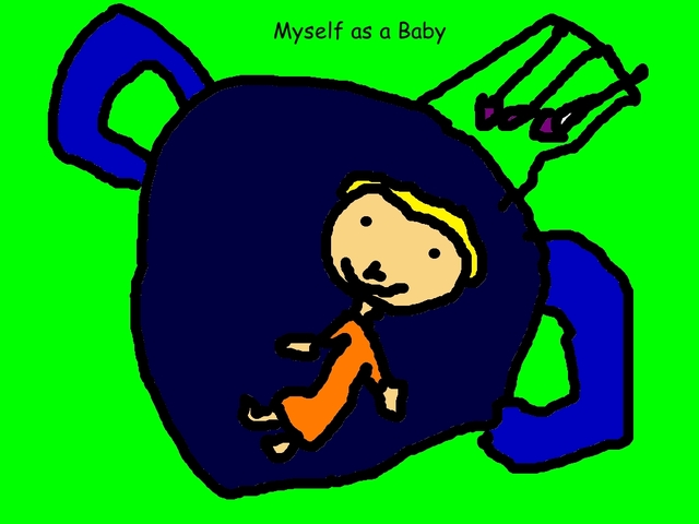 myrielle   as   a baby