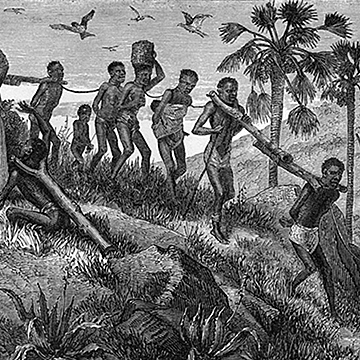 New World slavery of Africans begins in Hispaniola (now Haiti)