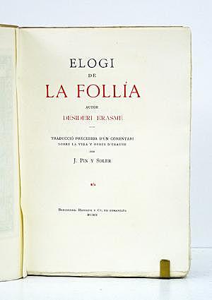 Elogi de la follia