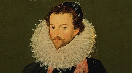 Sir Walter Raleigh was born.