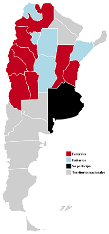 ELECCIONES PRESIDENCIALES DE ARGENTINA 1860