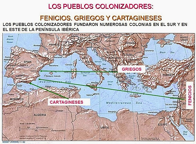 Colonización de los pueblos preromanos.