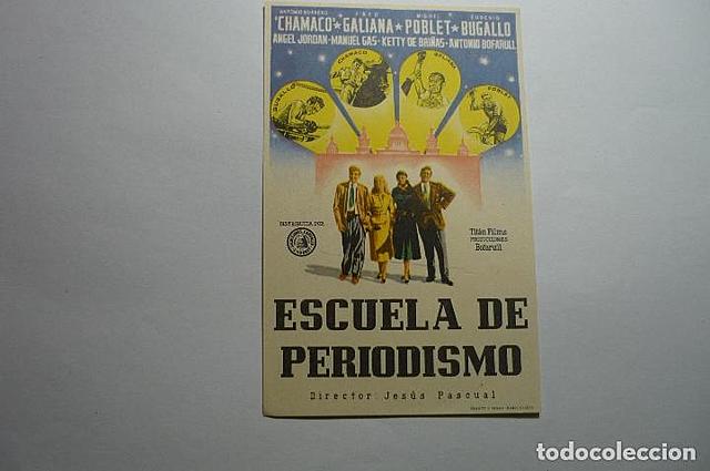 Programa de la Escuela de Periodismo