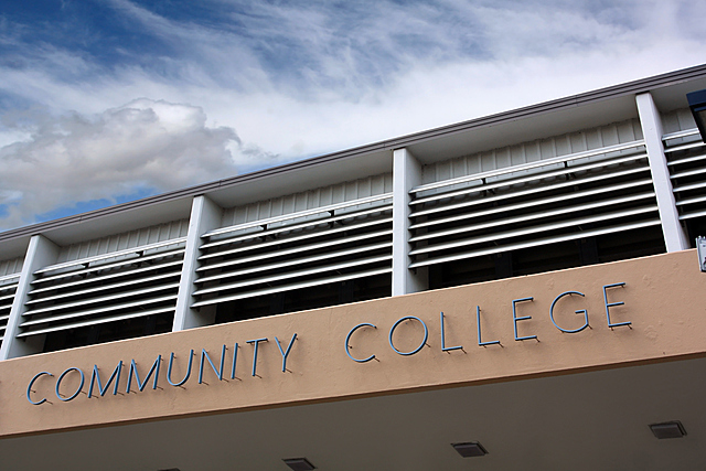 The Position of Community colleges was built