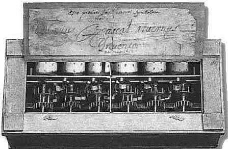 Primera Calculadora Mecánica.