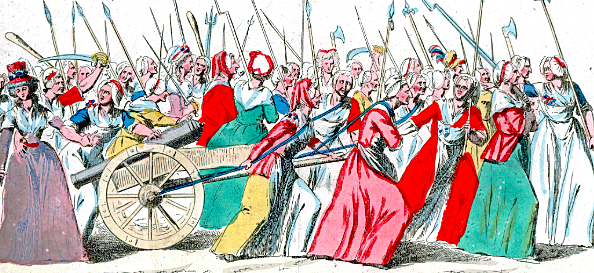 Women March to Versailles