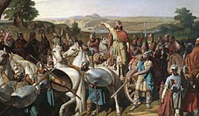 Els musulmans començen a invadir la península ibèrica