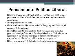 Se ratifica un pensamiento político liberal