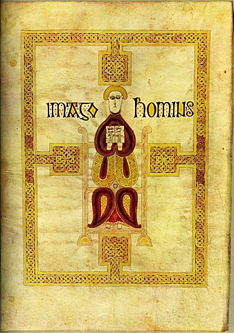 saint matthieu évangéliaire d' Echternach