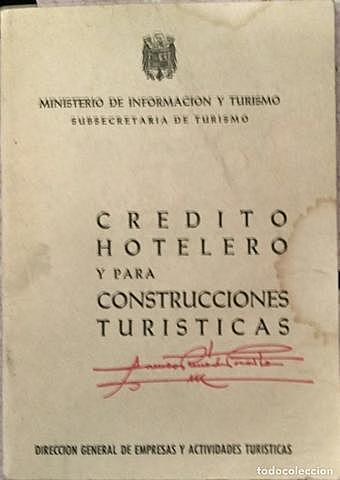 Nace el crédito hotelero