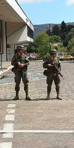 Declaran toque de queda en Valdivia