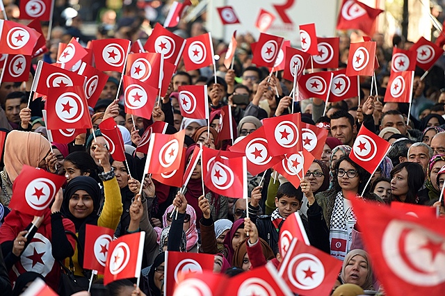 inicio de la primavera Árabe: Túnez