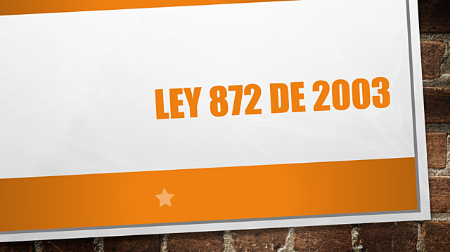 Ley 872