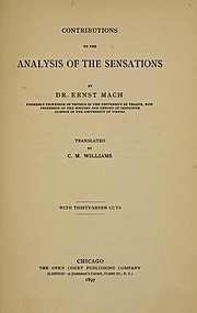 The Analysis of Sensations—Antimetaphysical