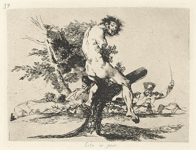 Els desastres de la Guerra, Goya