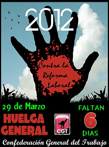 Vaga general a Espanya contra la reforma laboral