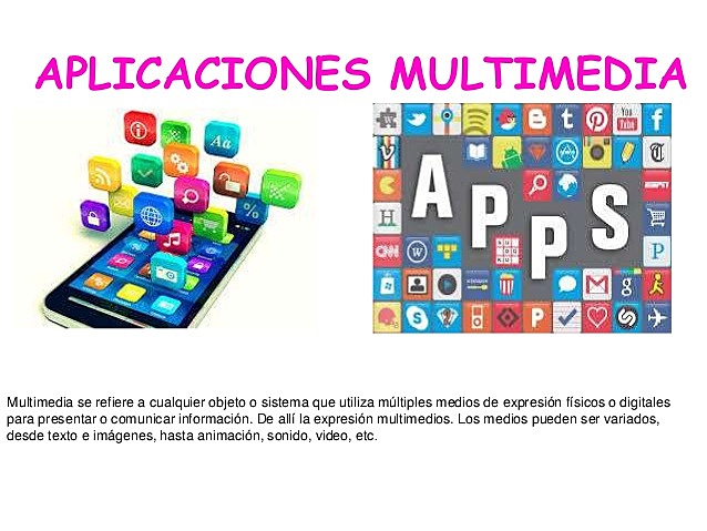 Aplicaciones multimedias en la actualidad