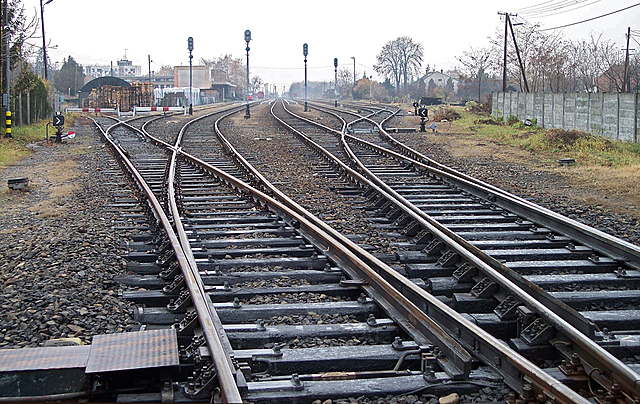 La primera vía férrea pública.