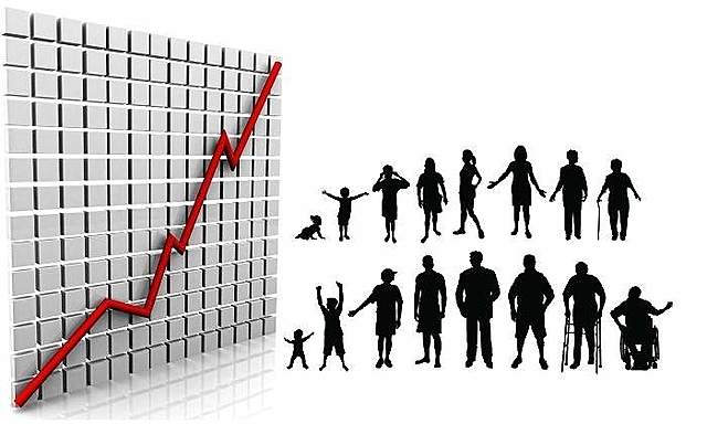 Aumento de la población.