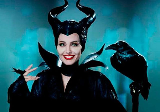 In 2014, Angelina Jolie played the role of Malefica, from the classic Disney story "Sleeping Beauty"
