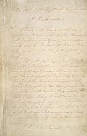 The Emancipation Proclamation