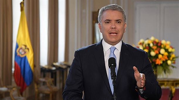 Iván Duque advierte de que Colombia 'no acepta amenazas'