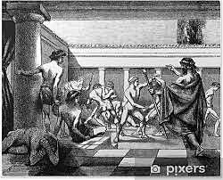 Adolescentes en la edad antigua.