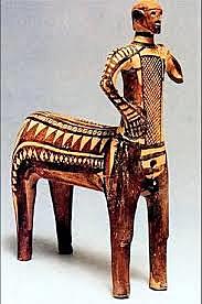 Arte Griego. Centauro de Lefkandi. Período Protogeométrico