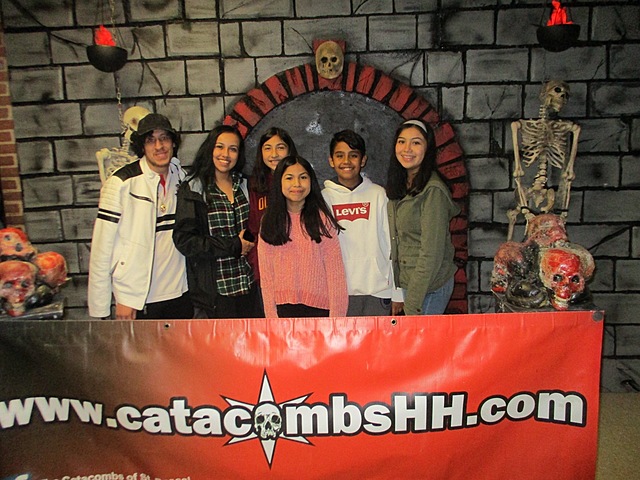 Going to a haunted house