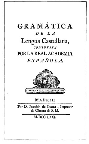 Gramática de la Real Academia Española