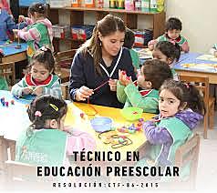 Grado de técnico en preescolar