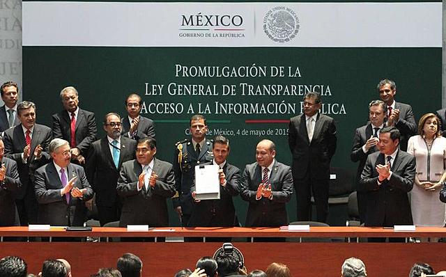 Se promulgó la Ley General de Transparencia y Acceso a la Información Pública.