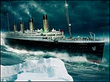 Titanic Sinks
