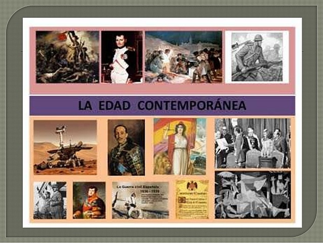 EDAD CONTEMPORANEA