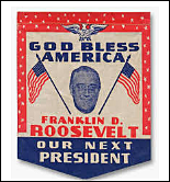 Franklin D. Roosevelt was elected president
