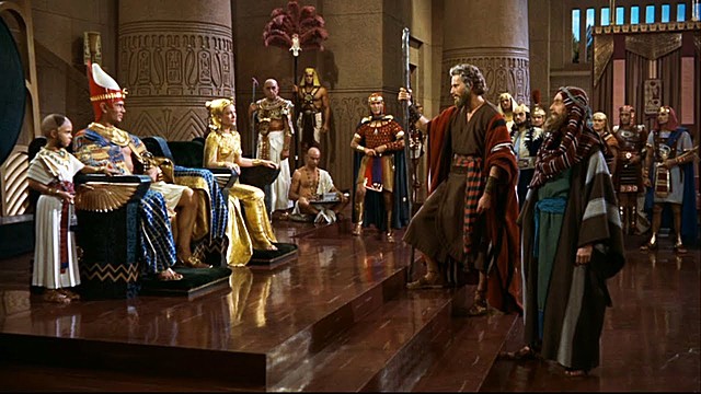 Moses demands Pharaoh release Israel