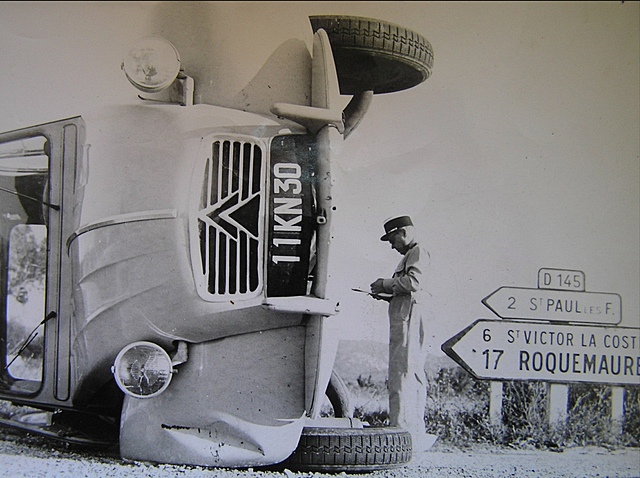 Robert gendarme dans le journal