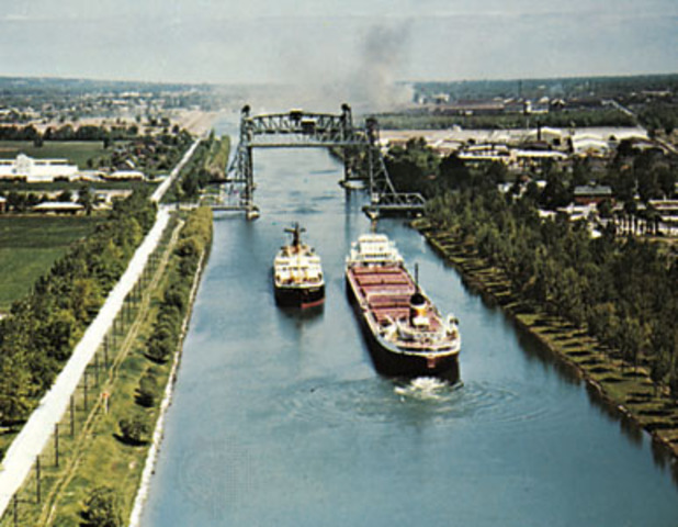 Welland Canal Opened