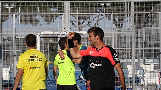Semifinals of the #OrFCP played at the Up Padel Cabrera de Mar