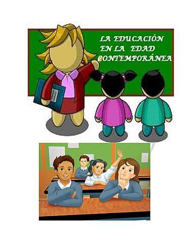 Edad Contemporánea de la Educación, Siglo XIX-XX