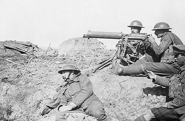 Begin eerste wereldoorlog