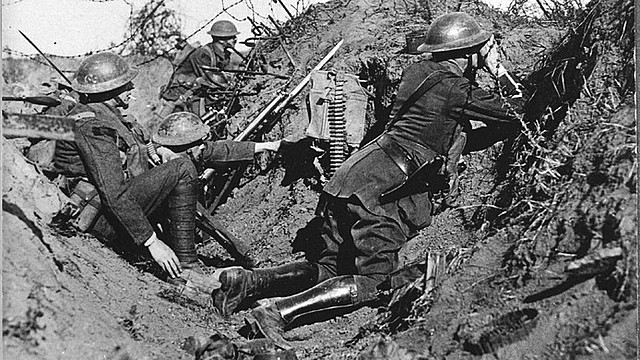 Einde Eerste Wereldoorlog